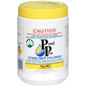 Pool Pro Stabilized Chlorine 1kg